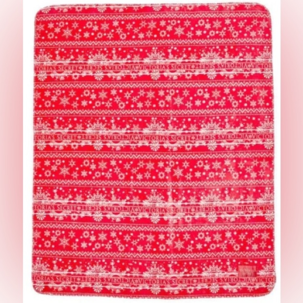 NWT Victoria’s Secret Plush Fleece Blanket